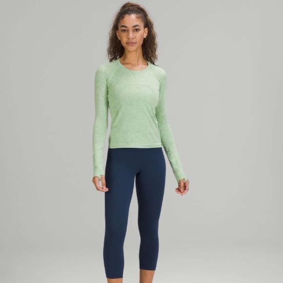 LULULEMON green swiftly tech long sleeve race length - Picture 5 of 10